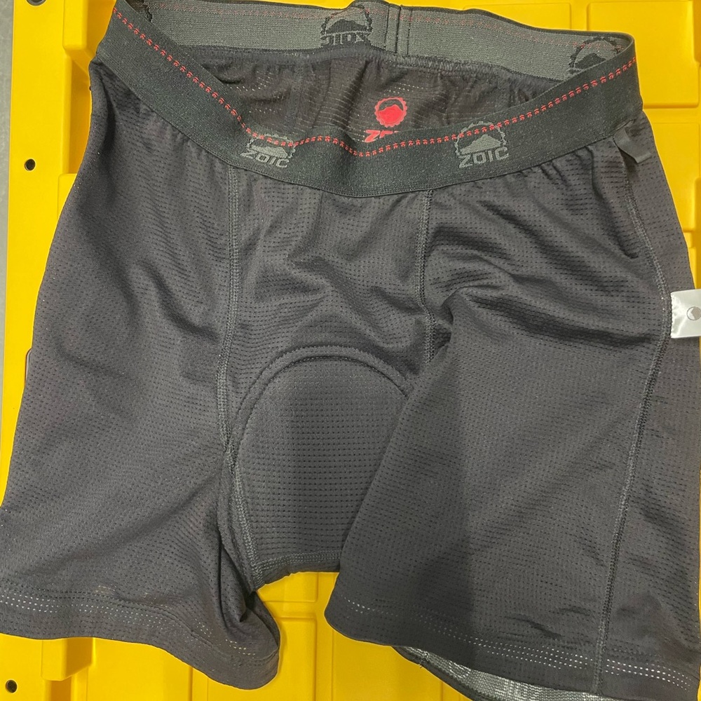 Black Cushioned Bike Shorts for Cycling